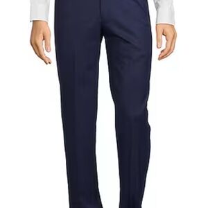 Travel Smart Roundtree & Yorke Men's Royal Blue Dress Pants